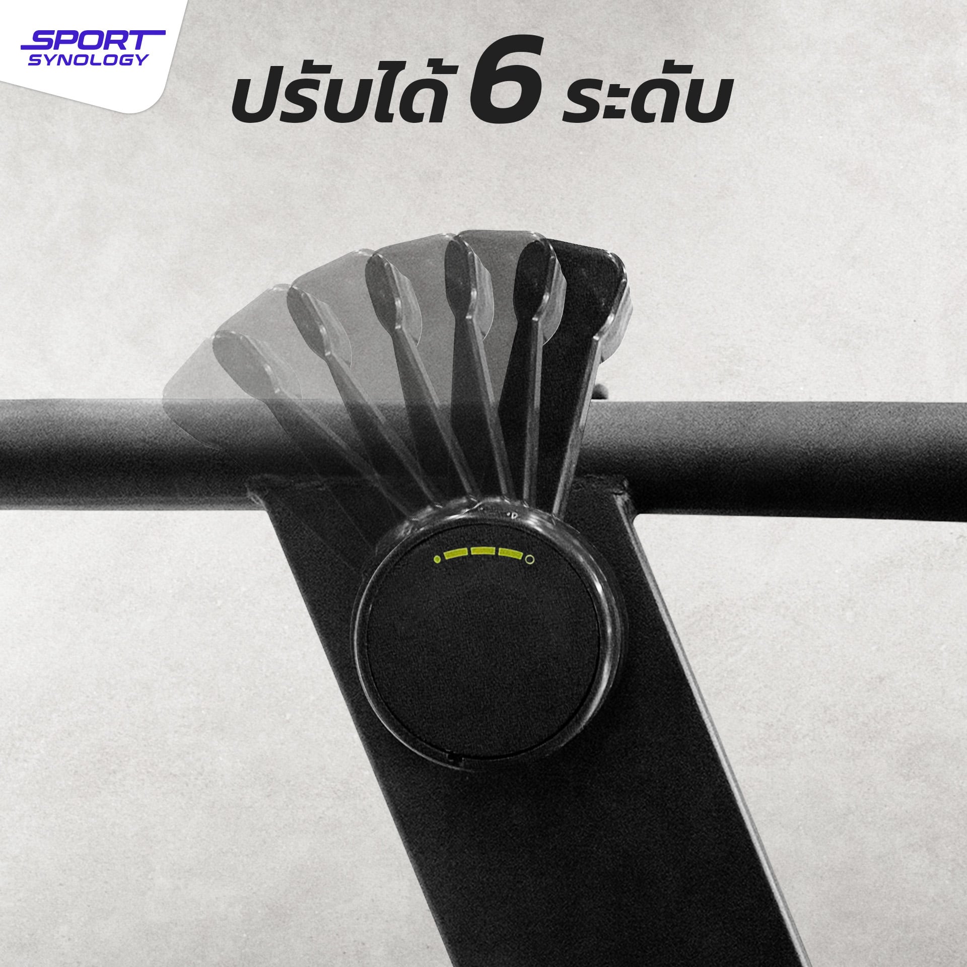 ลู่วิ่งไร้มอเตอร์ SPORTSYNOLOGY TT1200 ปรับแรงต้านได้ 6 ระดับ พร้อมดีไซน์โค้ง_8